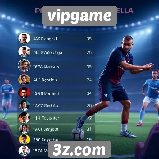 Perfis de jogadores mais ativos no vipgame