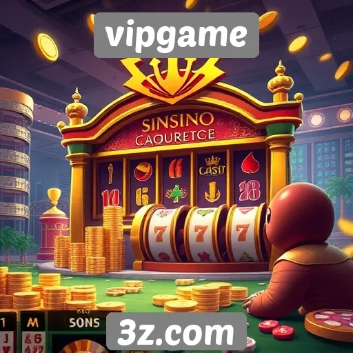 Jogos de cassino no vipgame atraem novos usuários