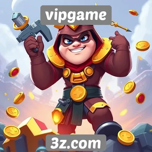 Diversidade de jogos oferecidos no site Vipgame