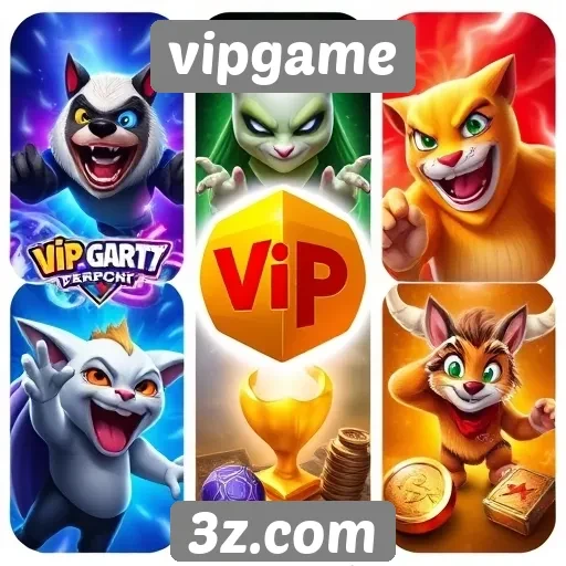 Exploração da diversidade de jogos disponíveis no vipgame